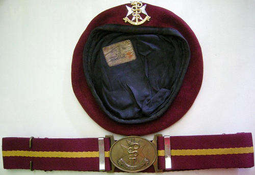 SA Medical Services Stable Belt 122cm (Length Excl Buckle) with Beret