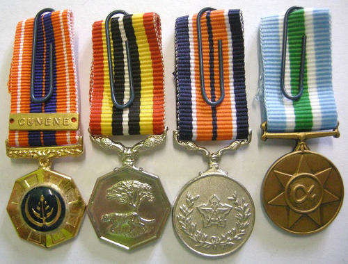 Miniature Medal Set of Four w/ Cunene Bar