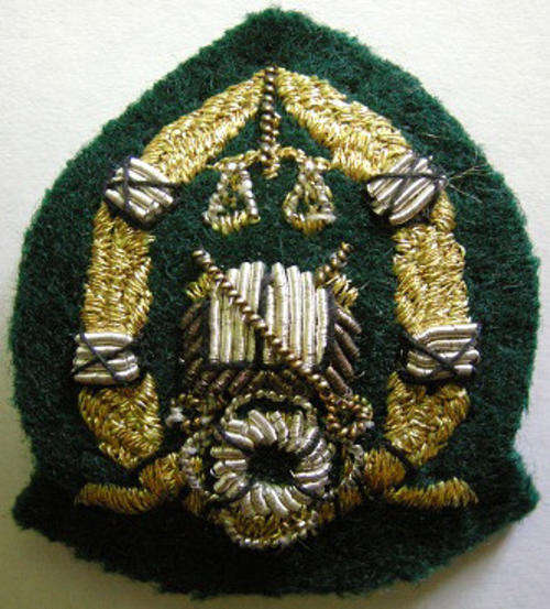 SA Prison Services Senior Officers Cap Badge Small Size 40mm x 36mm