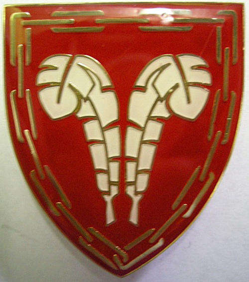 SANDF 11 General Support Base Oudtshoorn Shoulder Flash Pins Intact