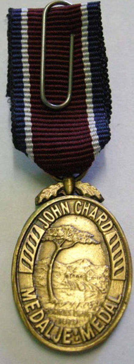 Miniature John Chard Medal Voided Acorn Light Type