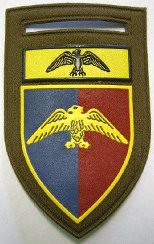 Gauteng Command Workshop Rubberised Shoulder Flash Pin Intact