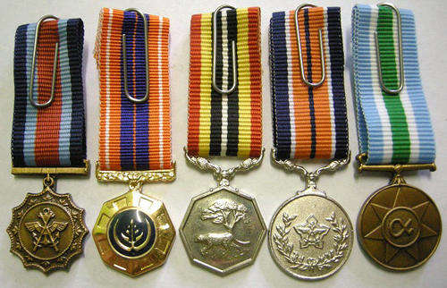 Miniature Medal Set of Five