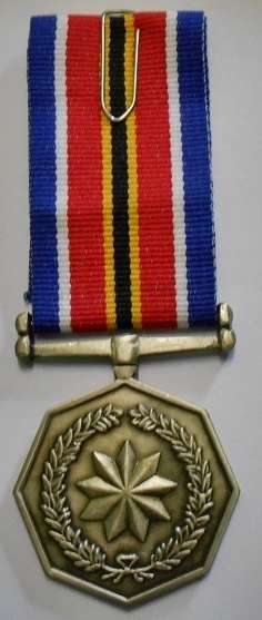 Full Size SANDF General Service (Tshumelo Ikatelaho) Medal Numbered at Back