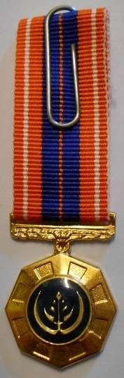 Miniature Pro Patria Medal