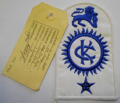 SA Navy Chef Trade Badge w/ Manufacturer's Card