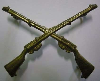 Marksman Badge Brass