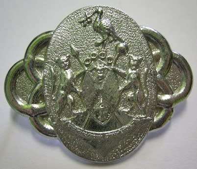 Ciskei Warrant Officer Class II Chromed Rank Badge Dinnes 1436