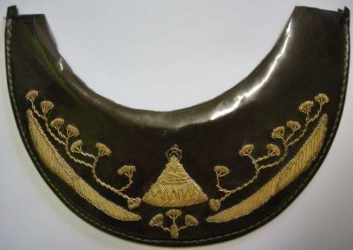 Qwa Qwa Police Senior Officers Cap Peak Bullion Wire