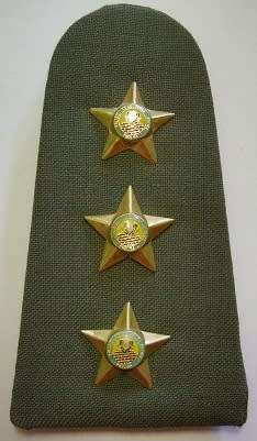 Kwandebele Police Captain Rank Insignia Single