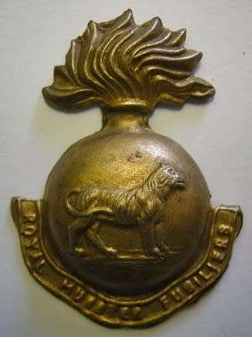 Royal Munster Fusiliers Badge No Lugs 35mm x 25mm