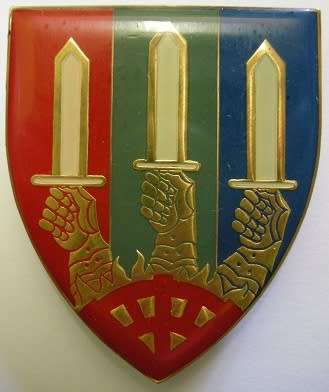 SADF College for Educational Technology Shoulder Flash Pins Intact Dinnes 4486