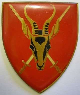 SA Army HQ Unit Shoulder Flash No Pins Dinnes 4304