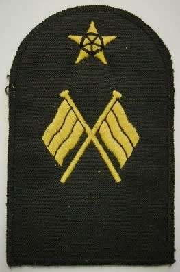 SA Navy Tactical Communication Trade Badge Embroidered on Material