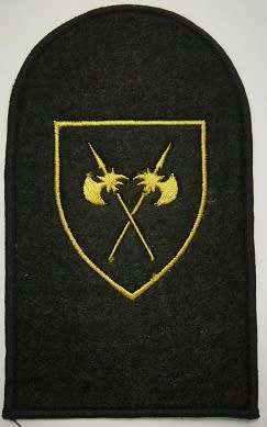 SA Navy Security and Protection Services Trade Badge Embroidered on Felt