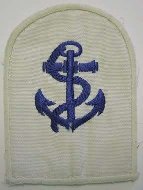 SA Navy Leading Seaman Badge Embroidered on Material