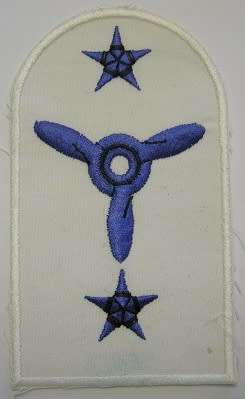 SA Navy Engine Room Mechanic Trade Badge Embroidered on Material