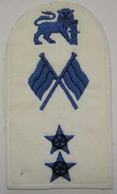 SA Navy Tactical Communication Trade Badge Embroidered on Material