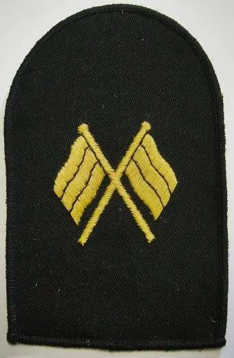 SA Navy Tactical Communication Trade Badge Embroidered on Material
