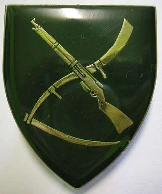 Skiereiland Commando Shoulder Flash Pins Intact Dinnes 4878