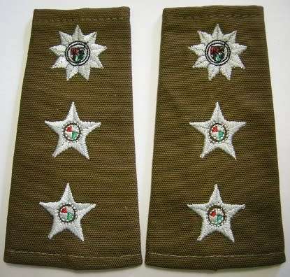 Lieutenant Colonel Rank Insignia Pair Embroidered