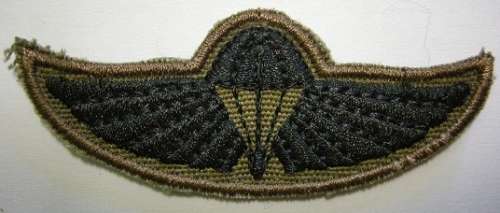 Air Supply Instructors Wing Embroidered on Nutria SEE DESCRIPTION