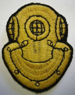 Navy Diver Qualification Badge Embroidered Recce Matthysen p. 188