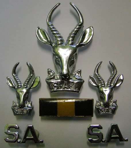 1 Recconnaissance Commando Badge Set Worn 1974 by PF Members Recce Matthysen p.155 SEE DESCRIPTION