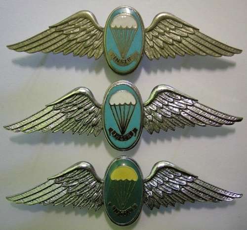 SA Parachute Static Line Instructor Full Size Wings x 3 SEE DESCRIPTION