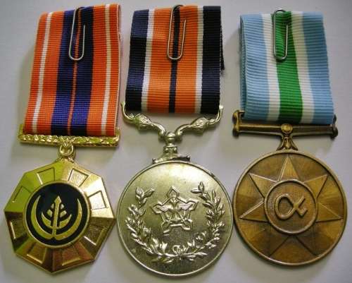 Full Size Medal Set of Three