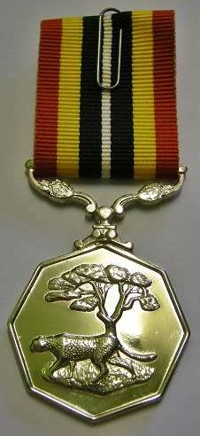 Full Size Southern Africa Medal Double Face Suspender Tall Grass Poor Detail Nr Engraved on Rim