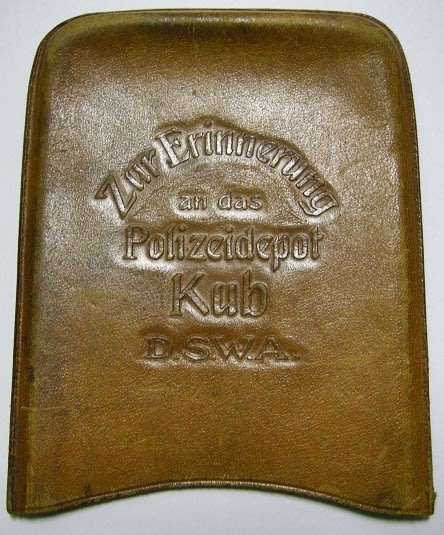 Polizeidepot Kub D.S.W.A. Leather Holder SEE DESCRIPTION