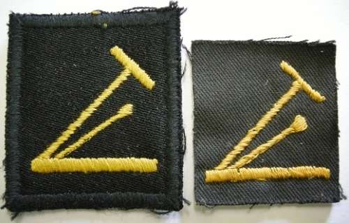 SA Navy Drivers Proficiency Badge Embroidered x 2 Variations
