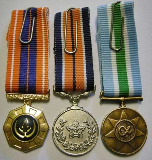 Miniature Medal Set of Three