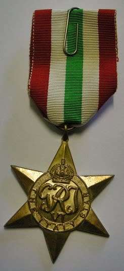 Full Size WWII Italy Star Unnamed