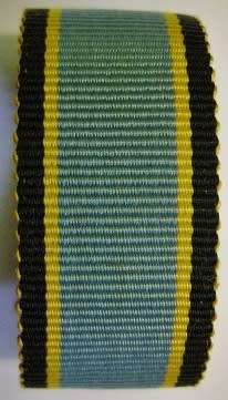 Miniature WWII Air Crew Europe Star Ribbon 15cm