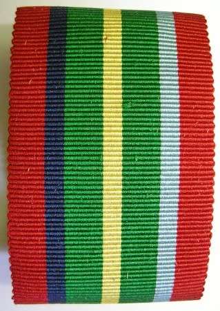 Full Size WWII Pacific Star Ribbon 15cm