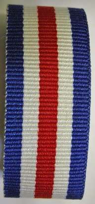 Miniature WWII France and Germany Star Ribbon 15cm