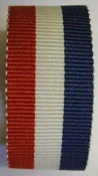 Miniature WWII South Africa Service Medal Ribbon 15cm