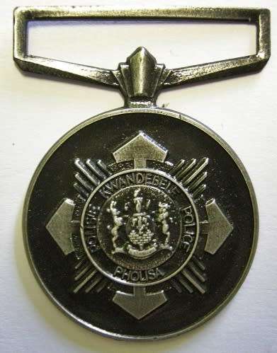 Full Size Kwandebele Police Establishment Medal No Ribbon