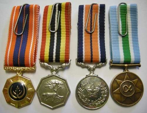 Miniature Medal Set of Four