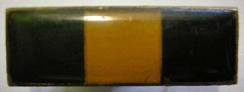 SA Infantry Corps Beret Bar (Green, Yellow & Black) Dinnes 52