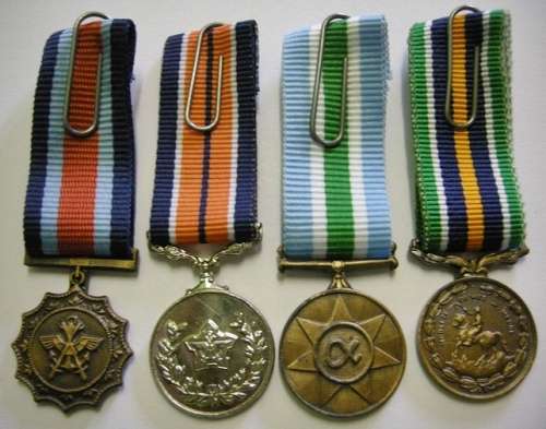 Miniature Medal Set of Four