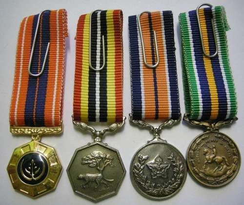 Miniature Medal Set of Four