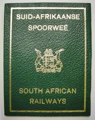 SAR / SAS Parliamentary Free Pass No 4882 Cancelled Unused