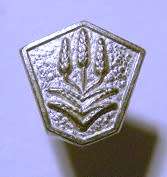 Ribbon Emblem for South African Police Medal for Combating Terrorism