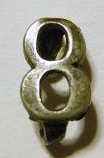 8th Army Ribbon Emblem w/ Blade Type Pins