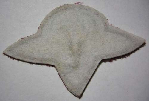 1 Parachute Battalion Beret Badge Lurex Wire & Cotton on Material