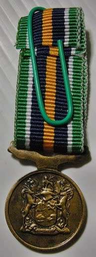 Miniature De Wet Medal Thin Type