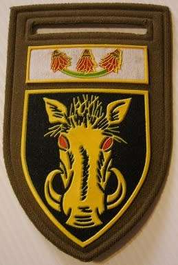 Soutpansberg Military Area Rubberised Shoulder Flash No Pin